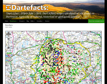 Dartefacts website